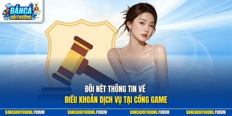 Đôi nét thông tin về điều khoản dịch vụ tại cổng game