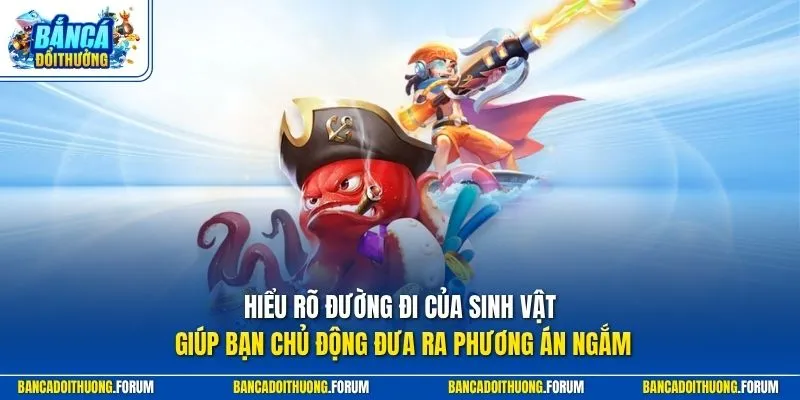 Hiểu rõ đường đi của sinh vật giúp bạn chủ động đưa ra phương án ngắm